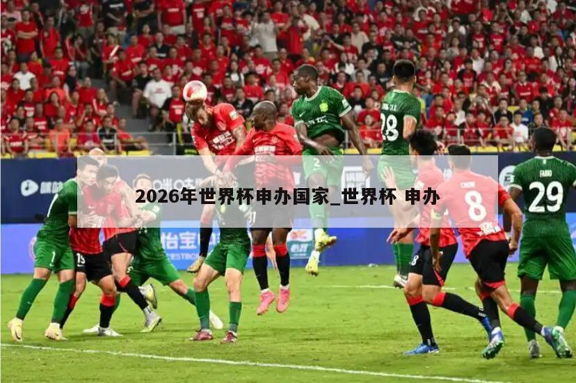 2026年世界杯申办国家_世界杯 申办